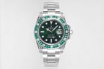 ROF Factory 2024 New Replica Rolex Submariner Rainbow Diamond-set Bezel 40mm Swiss 2836 Watch